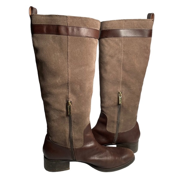 Louise et Cie Shoes - LOUISE et Cie LO-YVON Casual Burnt Oak Tall Zippered Riding Boot Size 10